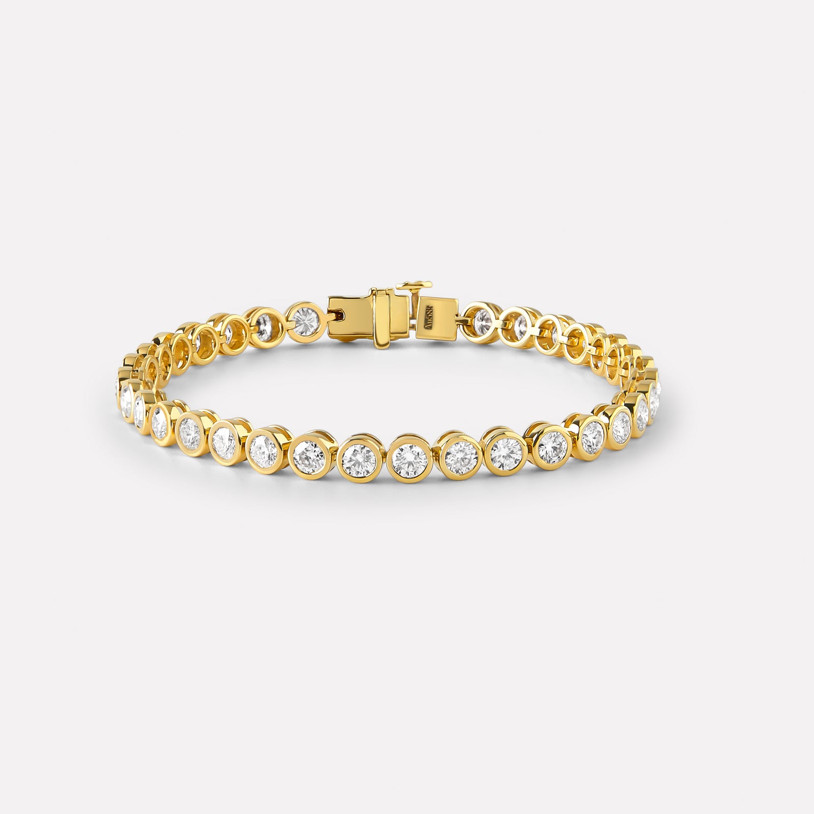 Classic Bezel Tennis Bracelet